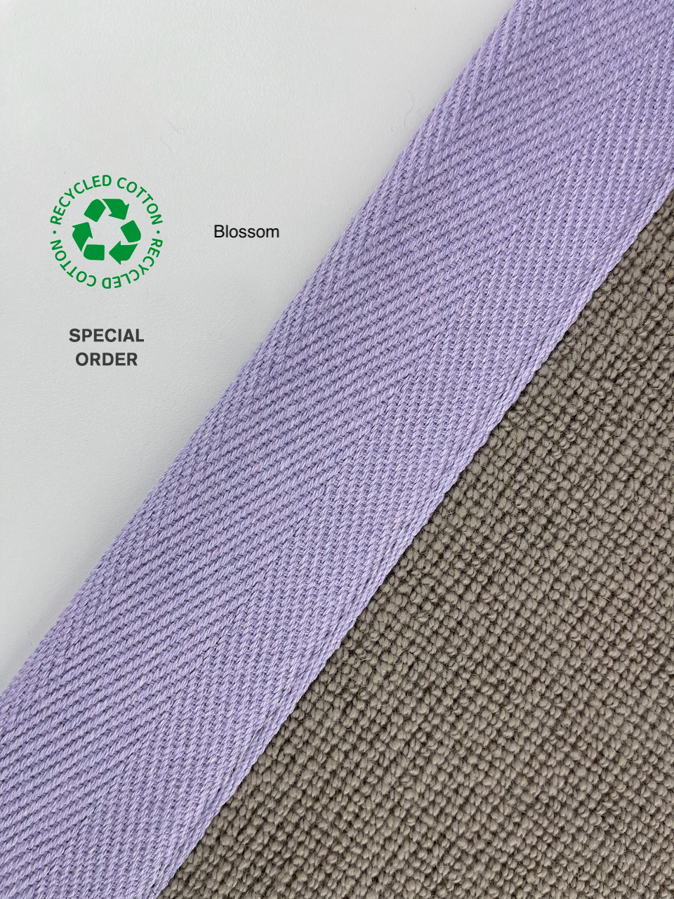 Herringbone - Blossom - Jaspa Woven